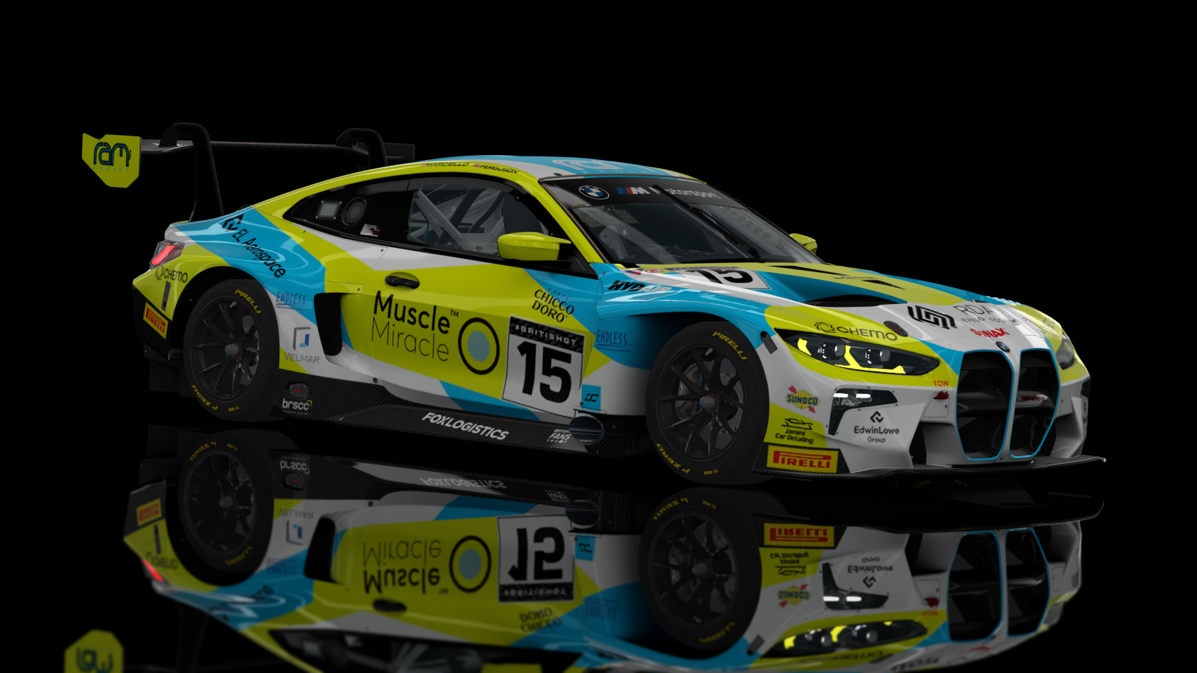 ACF GT3 - BMW M4 GT3 2022, skin RAM 15