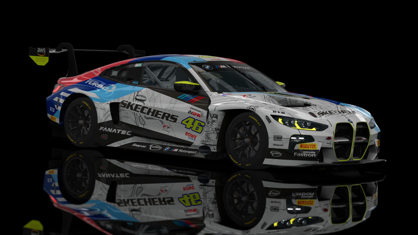 ACF GT3 - BMW M4 GT3 2022, skin WRT 24HSPA 2024 46