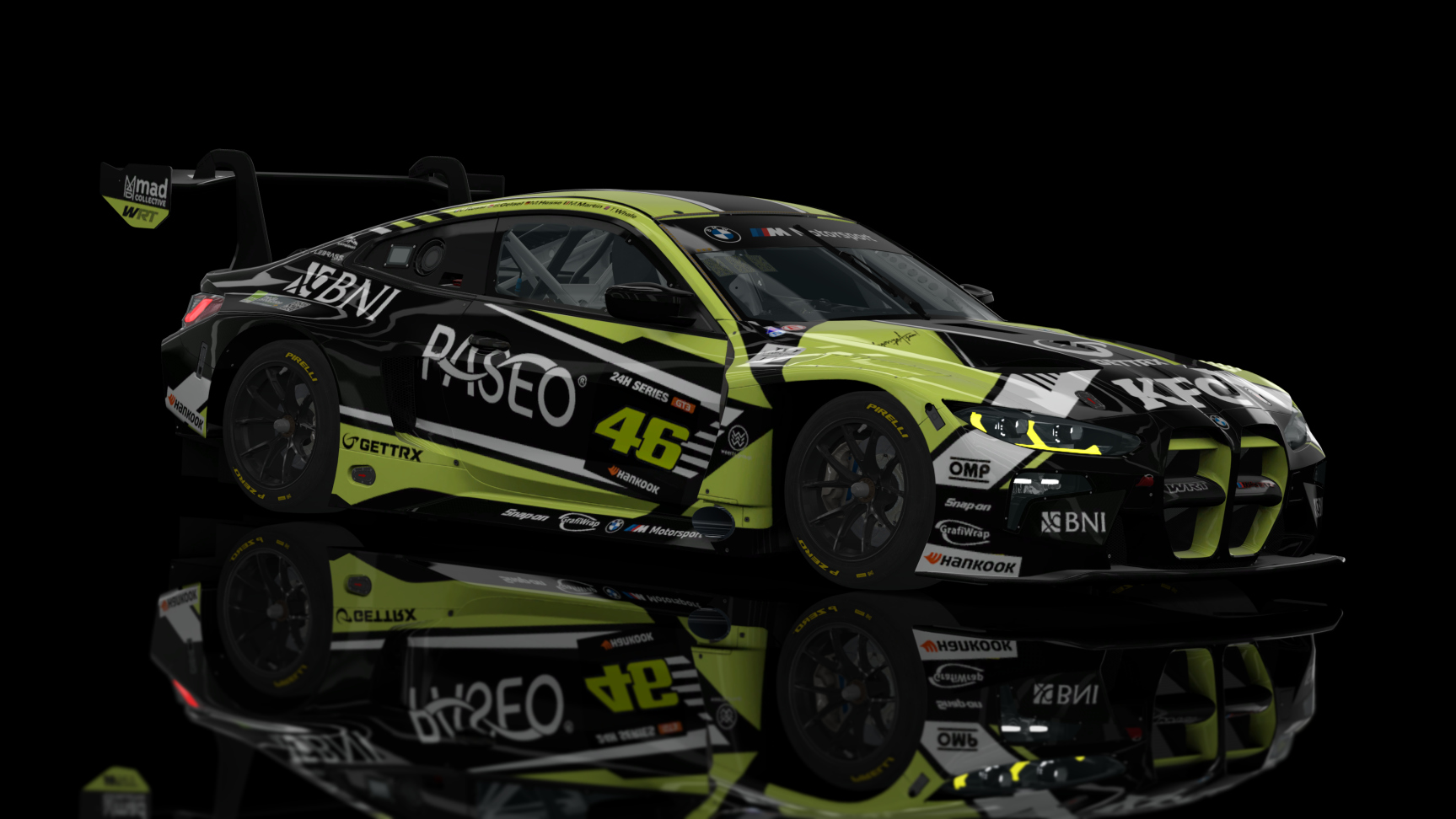 ACF GT3 - BMW M4 GT3 2022, skin WRT Dubai 24H 2023 46