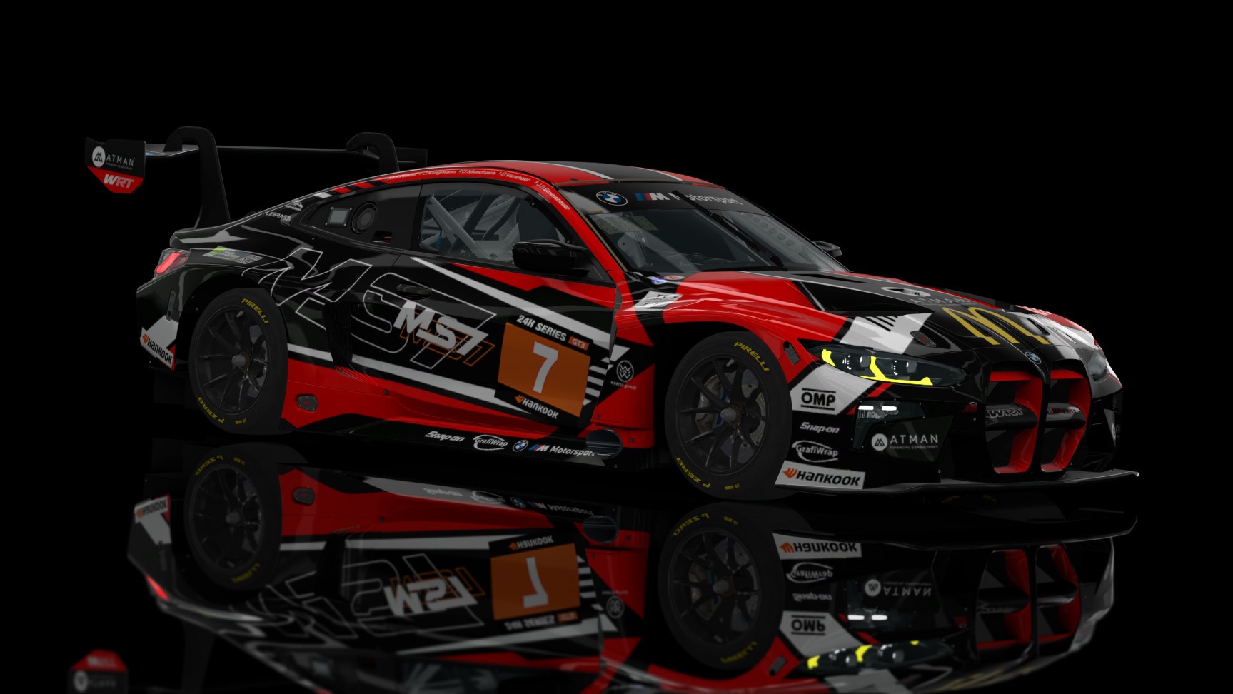 ACF GT3 - BMW M4 GT3 2022, skin WRT Dubai 24H 2023 7