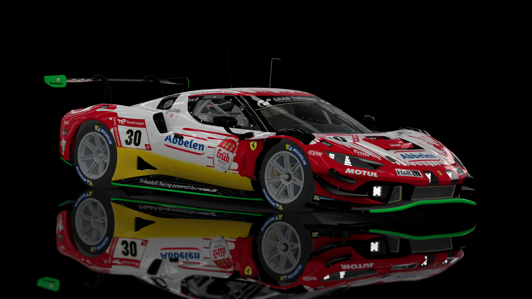 ACF GT3 - Ferrari 296 GT3 2023, skin 2023 N24h #30 Frikadelli Racing