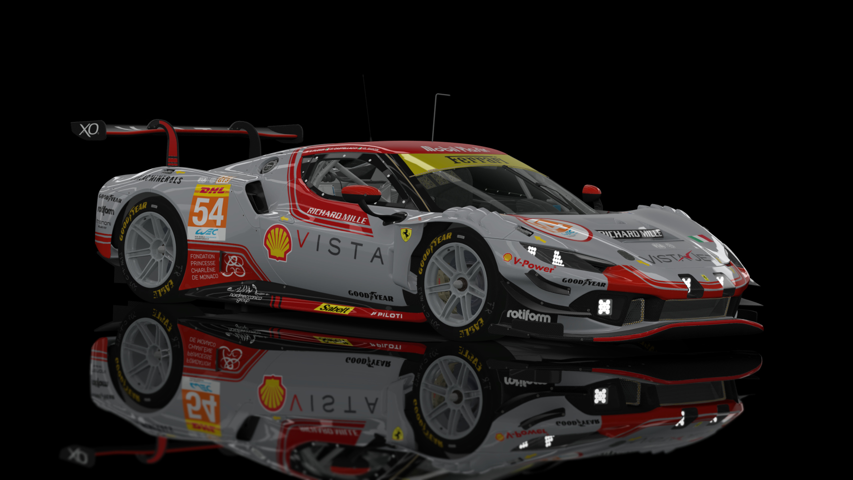 ACF GT3 - Ferrari 296 GT3 2023, skin 2024_WEC_54_Vista