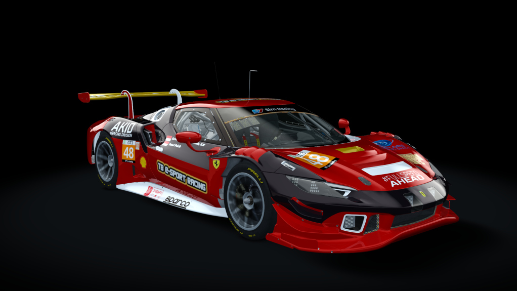 ACF GT3 - Ferrari 296 GT3 2023, skin 97_1H_48_TB_eSport_x_AKID_eRacing_Division