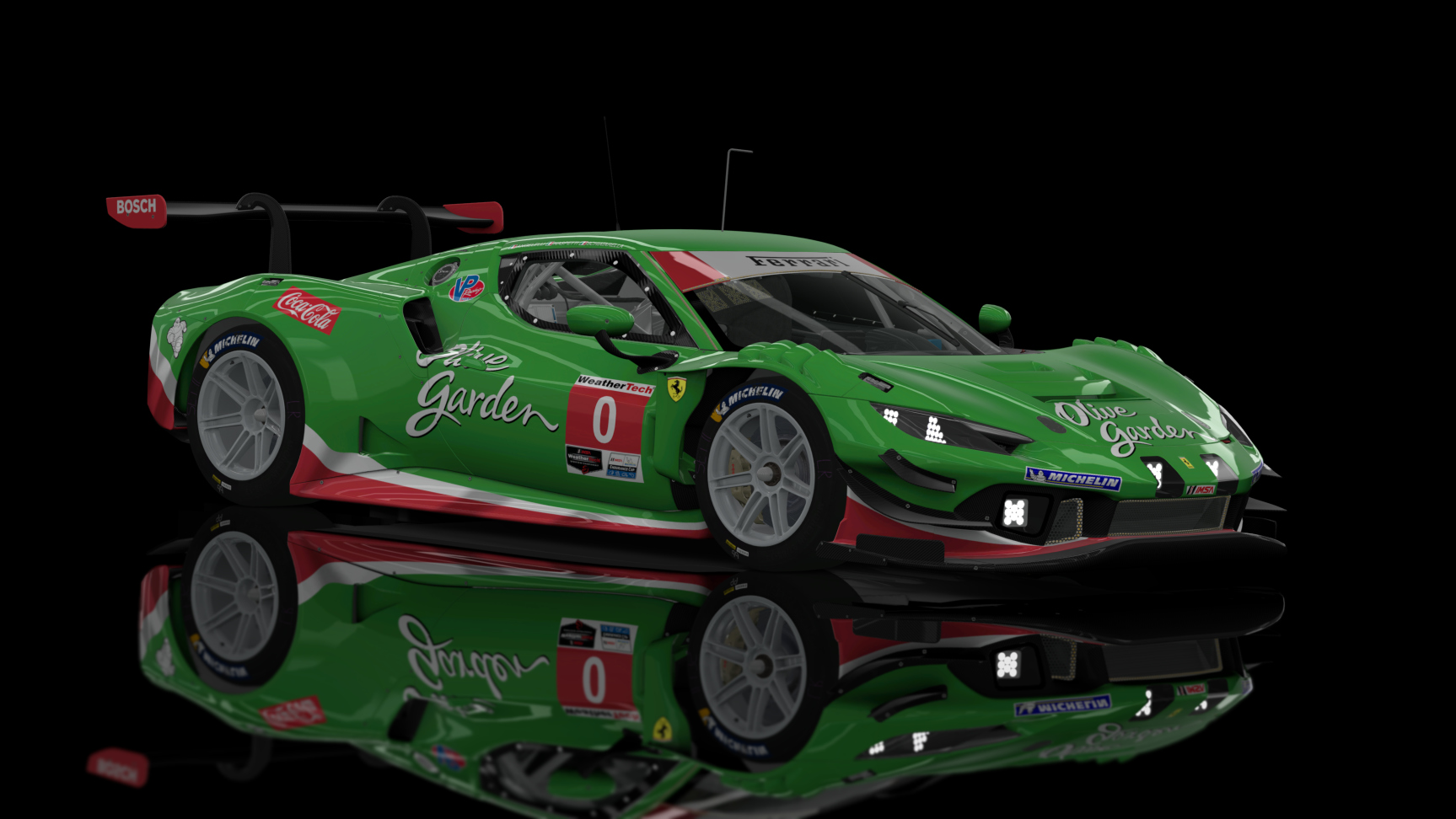 ACF GT3 - Ferrari 296 GT3 2023, skin Custom_0_OliveGarden