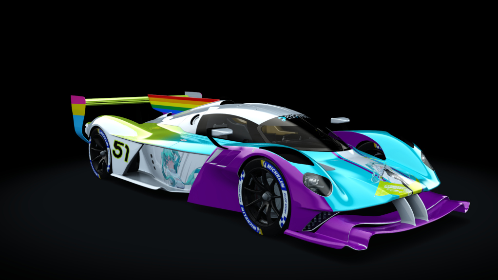 ACF HY - Aston Martin Valkyrie LMH 2024, skin luckhurst_goodsmile
