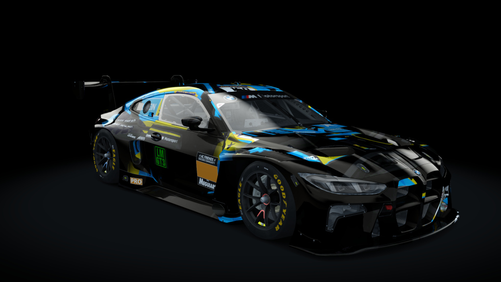 ACF GT3 - BMW M4 GT3 EVO 2025, skin Black Falcon Bilstein 150