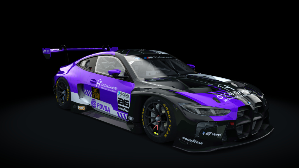 ACF GT3 - BMW M4 GT3 EVO 2025, skin Virgin Team Racing BMW #26