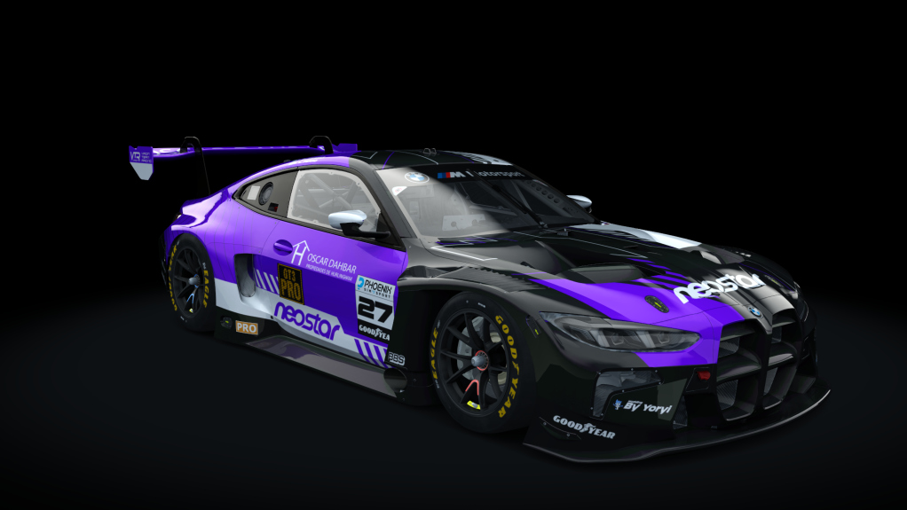 ACF GT3 - BMW M4 GT3 EVO 2025, skin Virgin Team Racing BMW #27