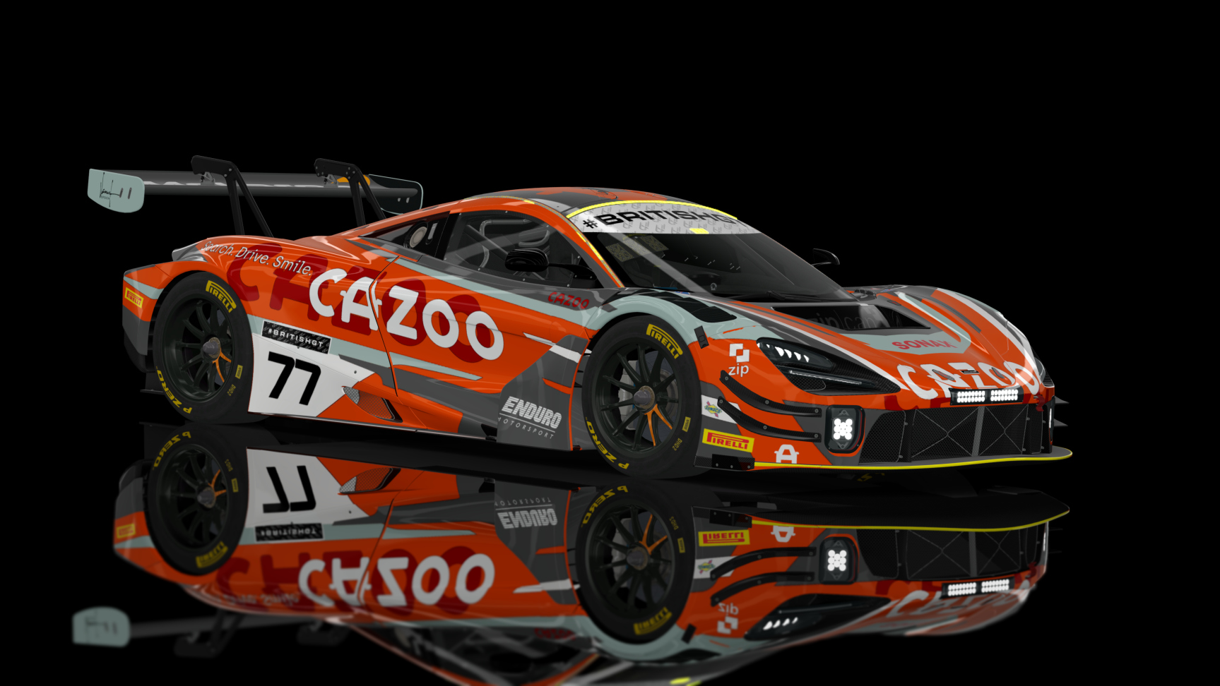 ACF GT3 - McLaren 720S GT3 EVO 2023, skin 2024_BGT Enduro Motorsport 77