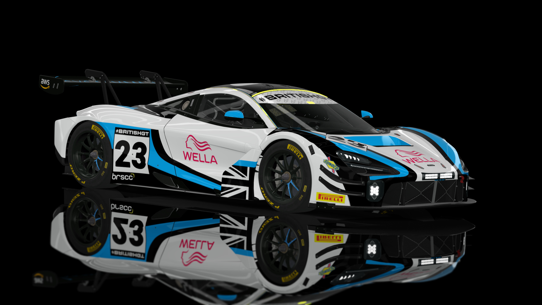 ACF GT3 - McLaren 720S GT3 EVO 2023, skin 2024_BGT Team RJN 23
