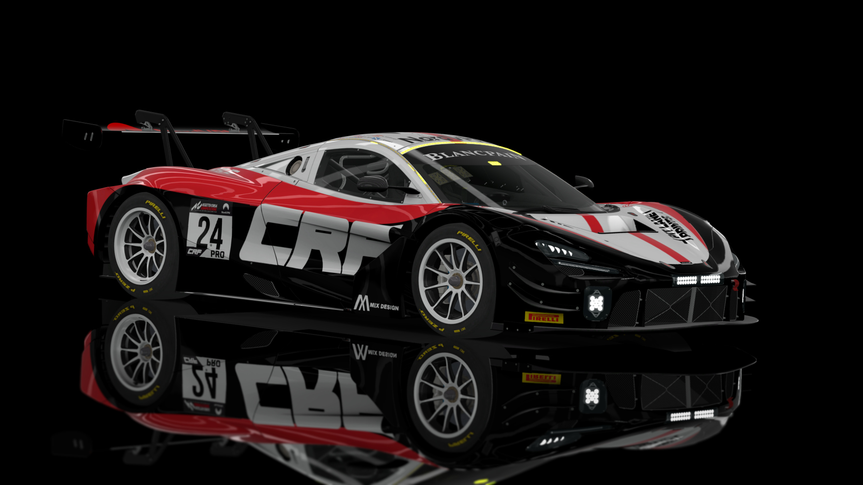 ACF GT3 - McLaren 720S GT3 EVO 2023, skin CRF