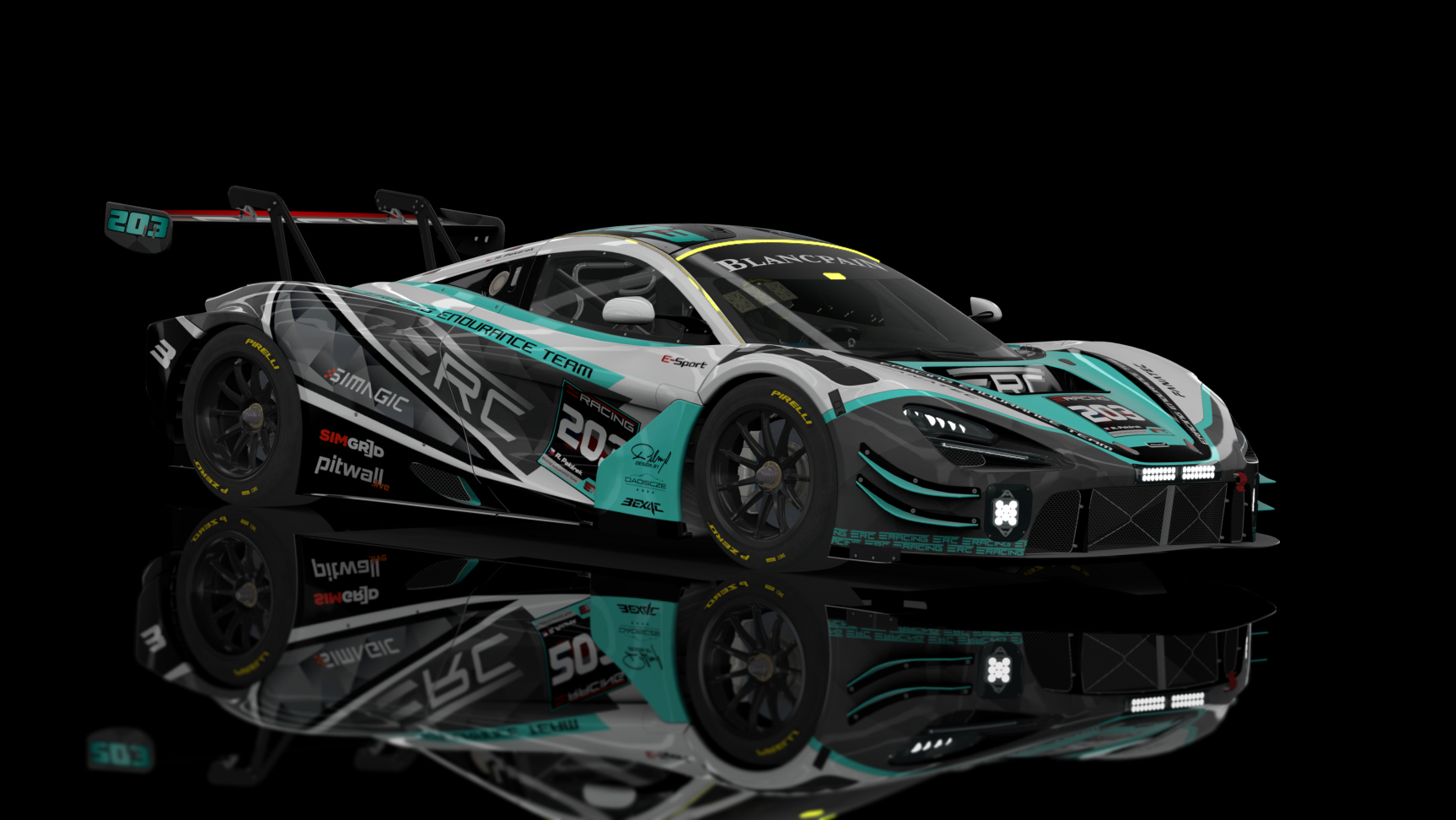 ACF GT3 - McLaren 720S GT3 EVO 2023, skin ERC