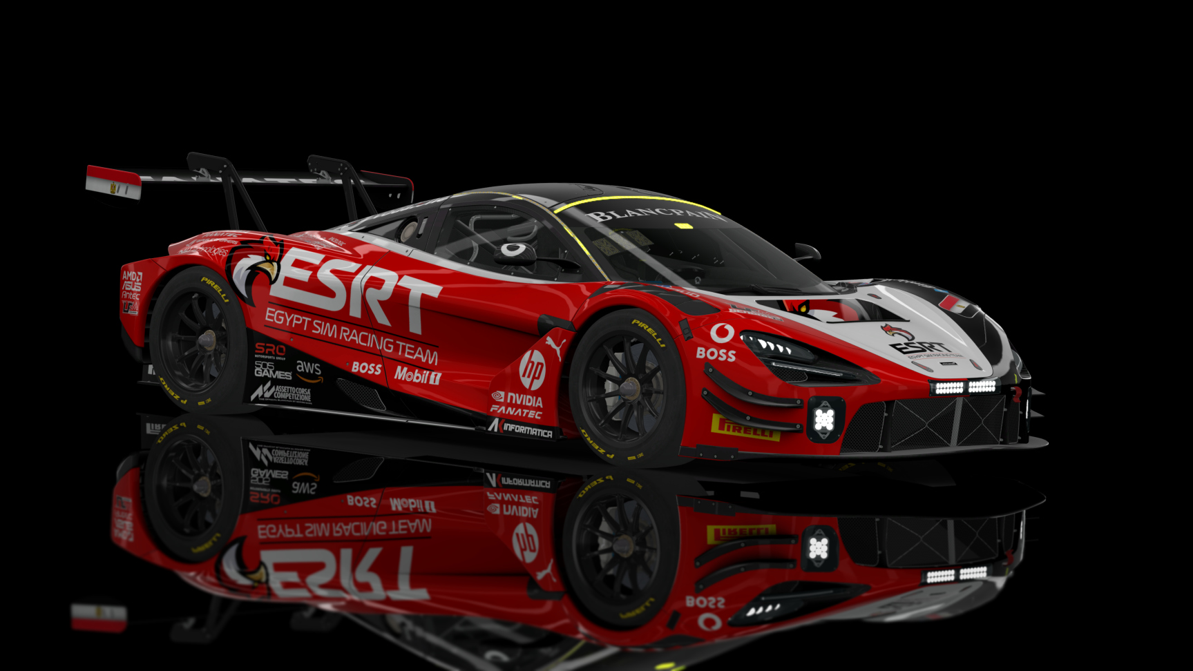 ACF GT3 - McLaren 720S GT3 EVO 2023, skin ESRT