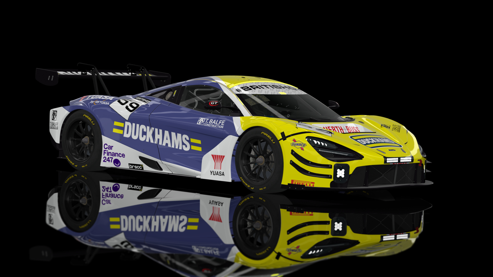 ACF GT3 - McLaren 720S GT3 EVO 2023, skin G59 BGT2024 59