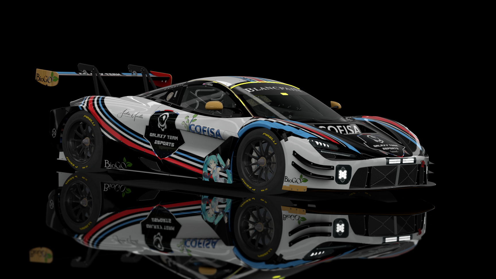 ACF GT3 - McLaren 720S GT3 EVO 2023, skin Galaxy