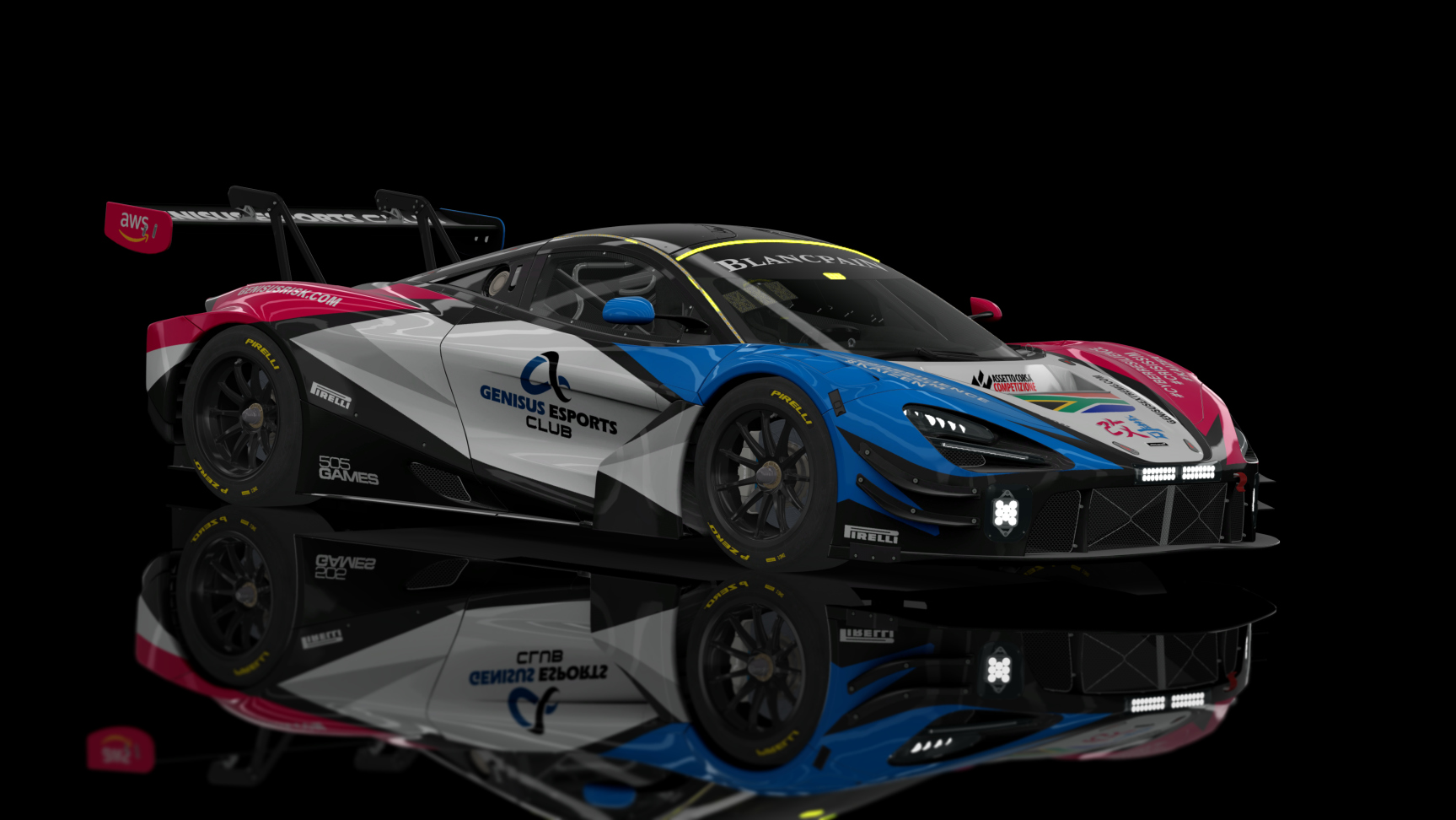 ACF GT3 - McLaren 720S GT3 EVO 2023, skin Genisus
