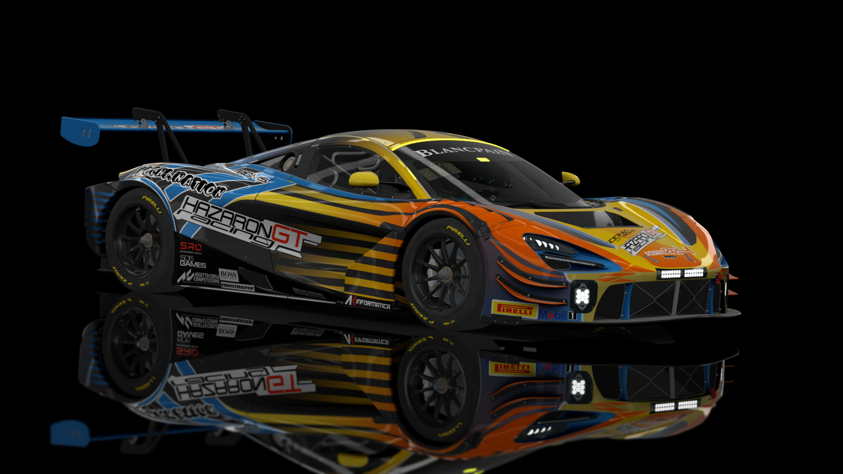 ACF GT3 - McLaren 720S GT3 EVO 2023, skin HGTR