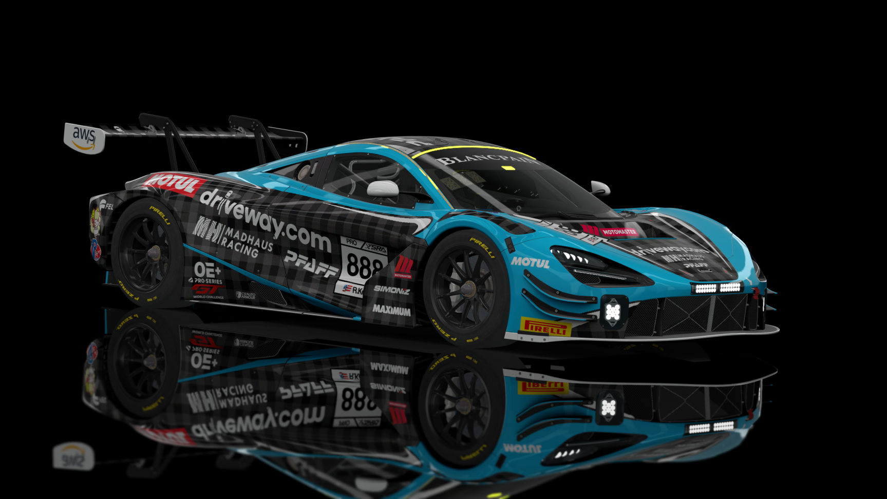 ACF GT3 - McLaren 720S GT3 EVO 2023, skin PfaffingPfans