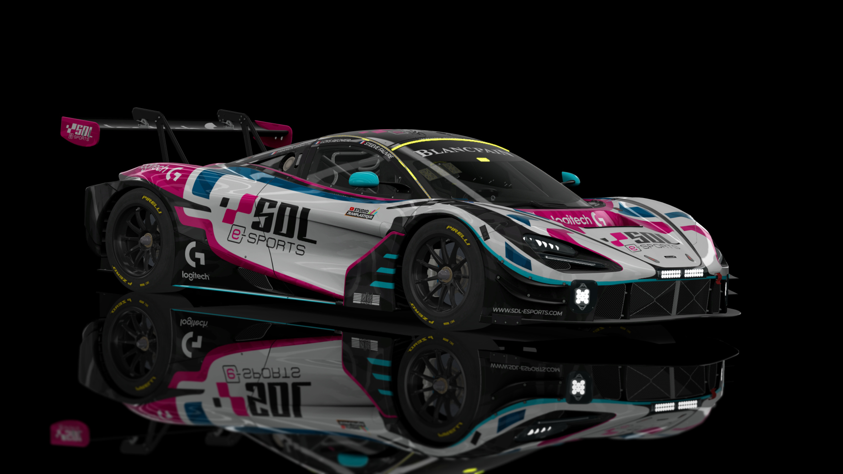 ACF GT3 - McLaren 720S GT3 EVO 2023, skin SDL VEM