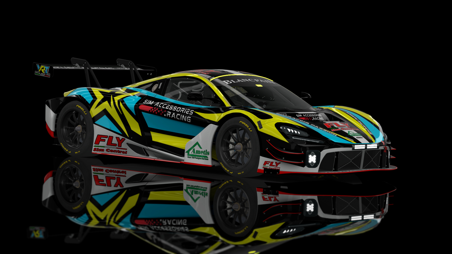 ACF GT3 - McLaren 720S GT3 EVO 2023, skin VRT MACCA