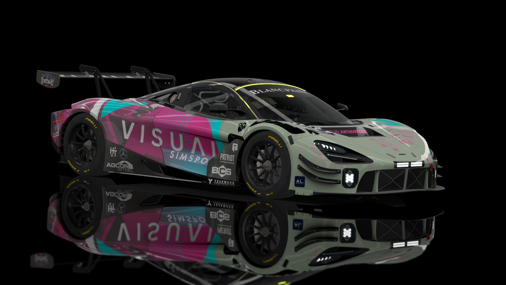 ACF GT3 - McLaren 720S GT3 EVO 2023, skin Visual