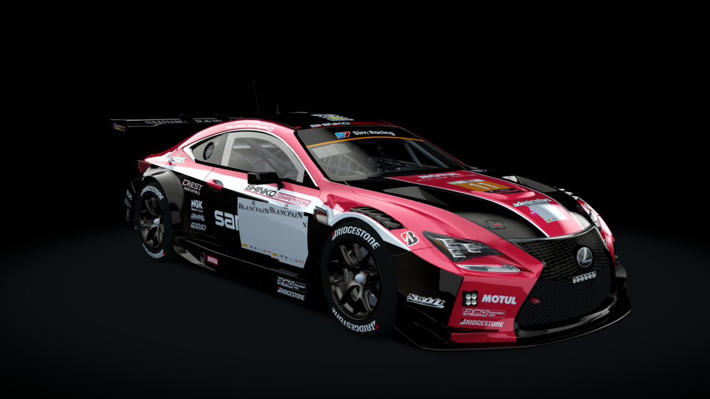 ACF GT3 - Lexus RC F GT3 2016, skin 97_1H_11_Shinko_Competition