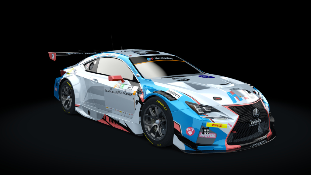 ACF GT3 - Lexus RC F GT3 2016, skin 97_1H_3_HAWB_Oak_Racing_Team