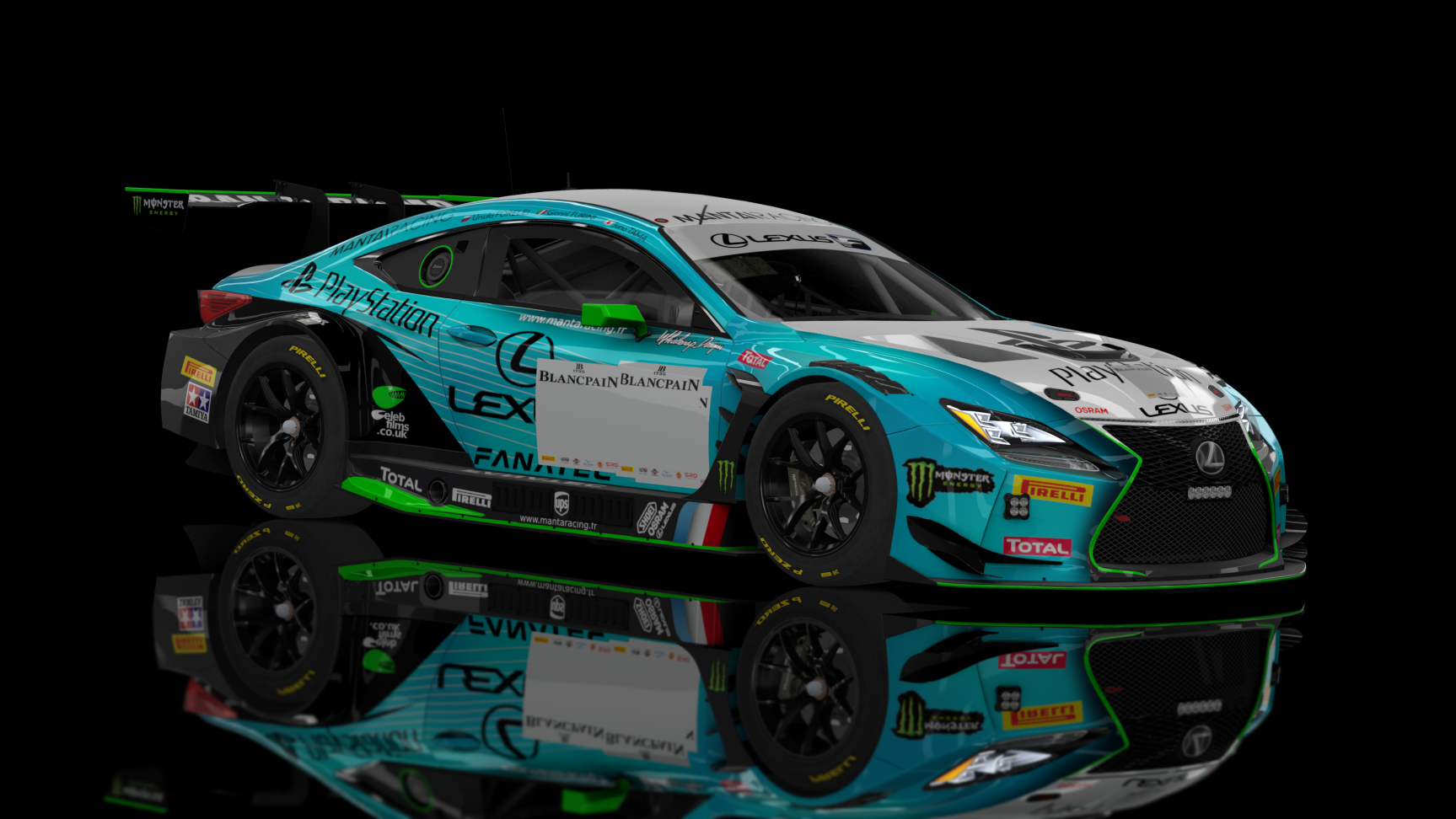 ACF GT3 - Lexus RC F GT3 2016, skin Manta
