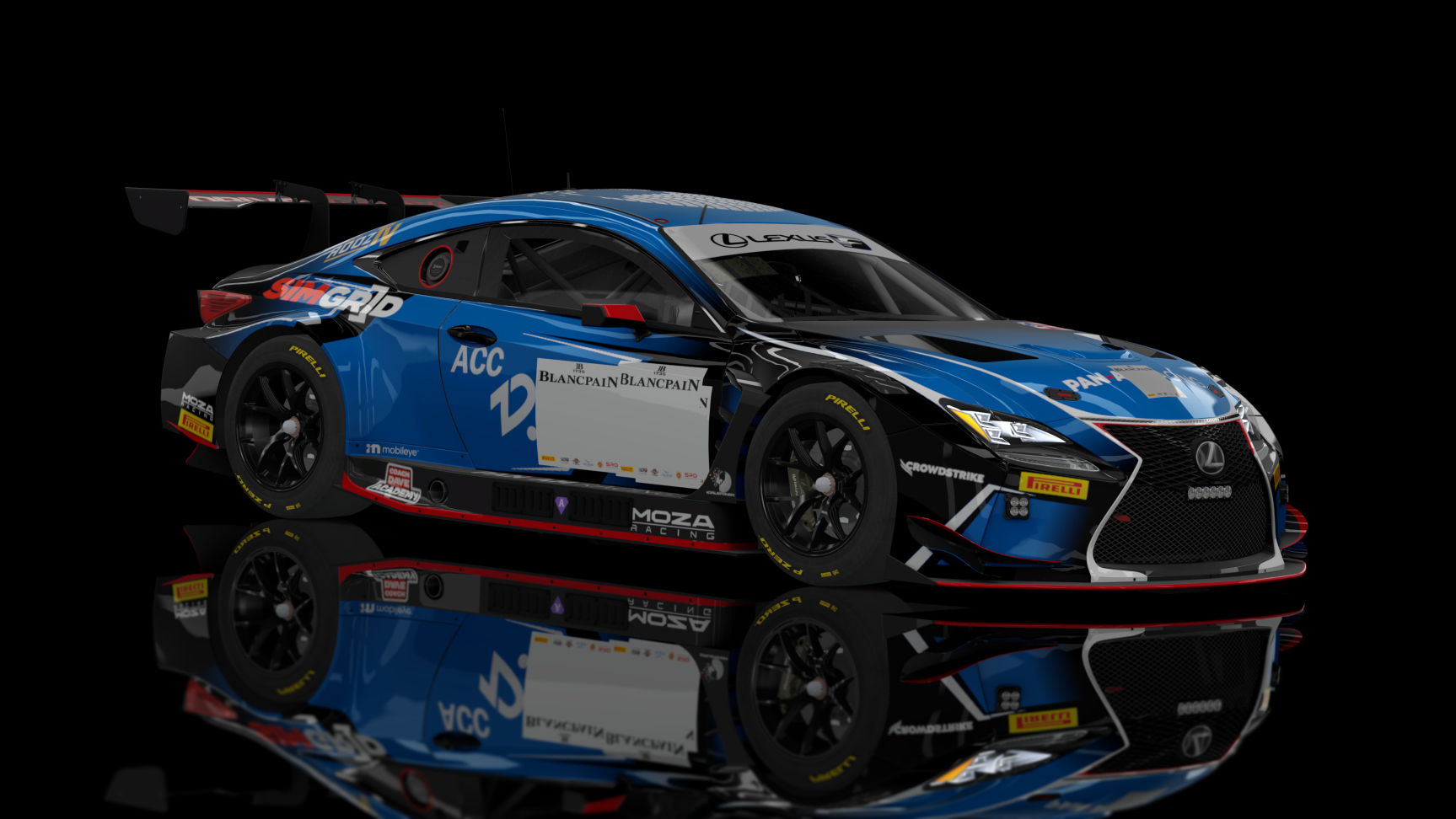 ACF GT3 - Lexus RC F GT3 2016, skin Palexus