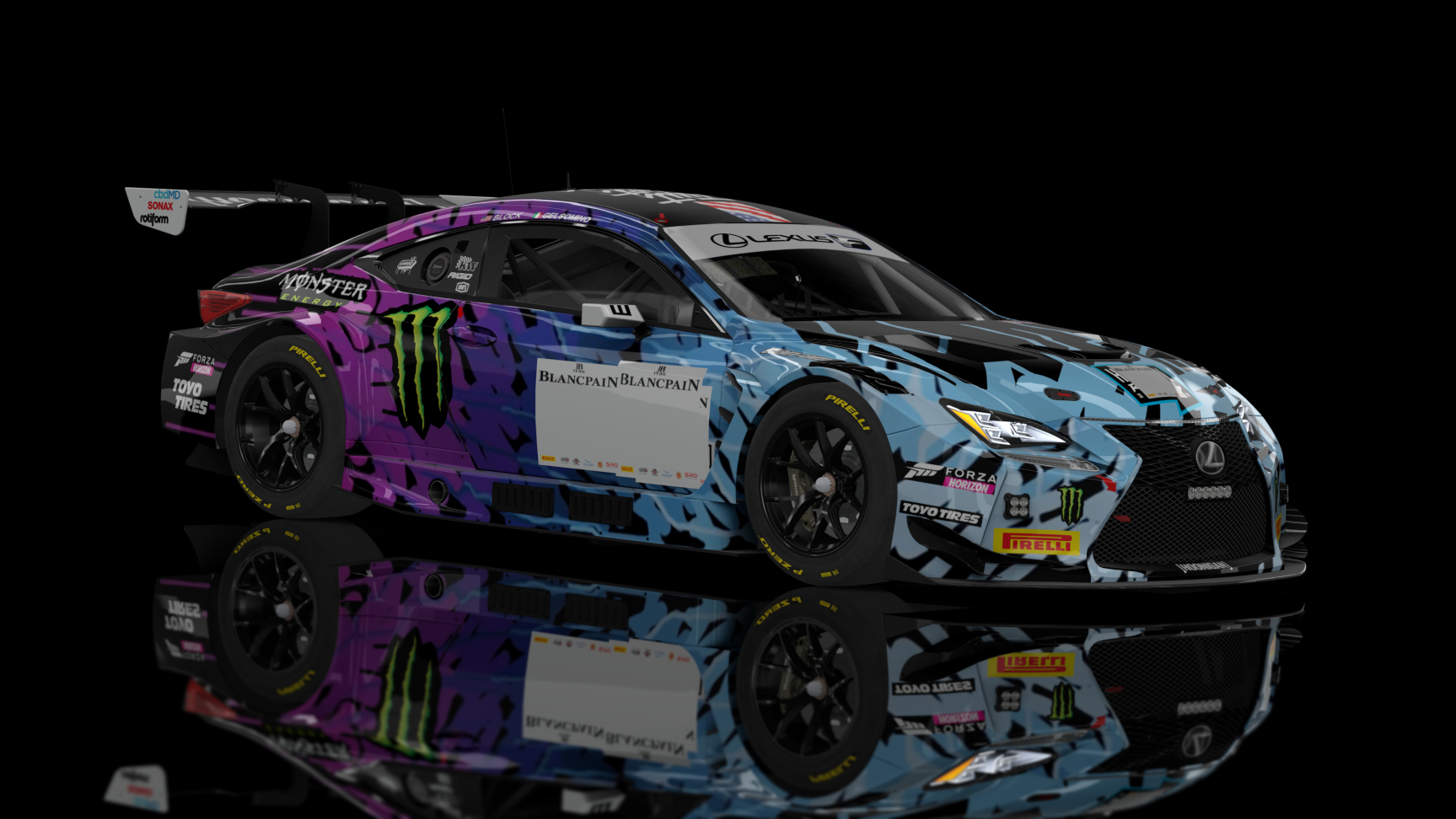 ACF GT3 - Lexus RC F GT3 2016, skin Scott Pritchard
