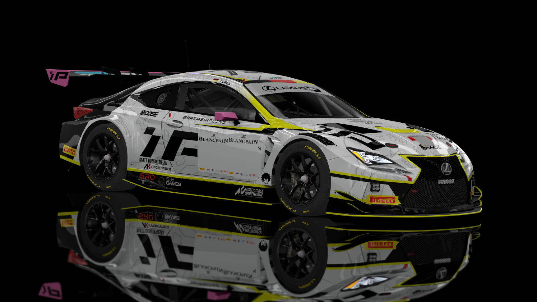 ACF GT3 - Lexus RC F GT3 2016, skin Tuegel