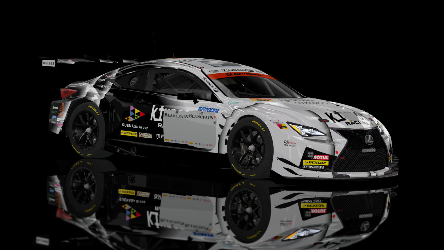 ACF GT3 - Lexus RC F GT3 2016, skin k_tunes_96