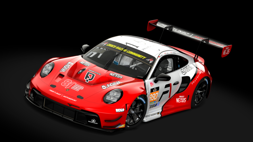 ACF GT3 - Porsche 992 GT3 R 2023, skin #990_FrontlineID Motorsport_AM