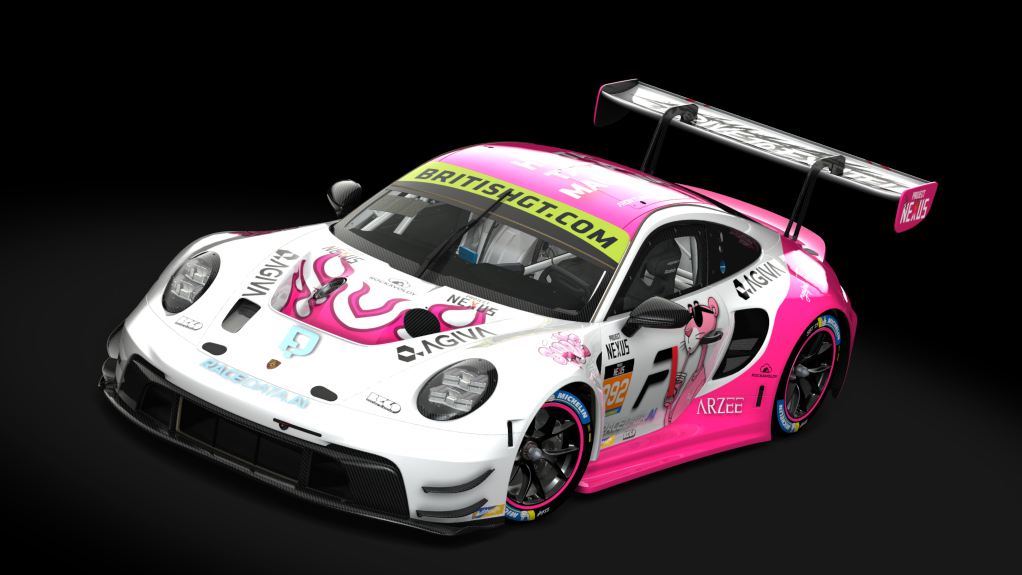 ACF GT3 - Porsche 992 GT3 R 2023, skin #992_FrontlineID Motorsport_AM