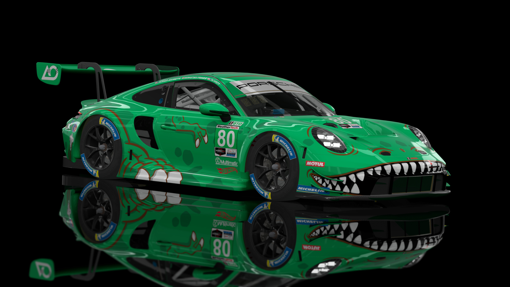 ACF GT3 - Porsche 992 GT3 R 2023, skin 2023 AO Racing #80 Rexy