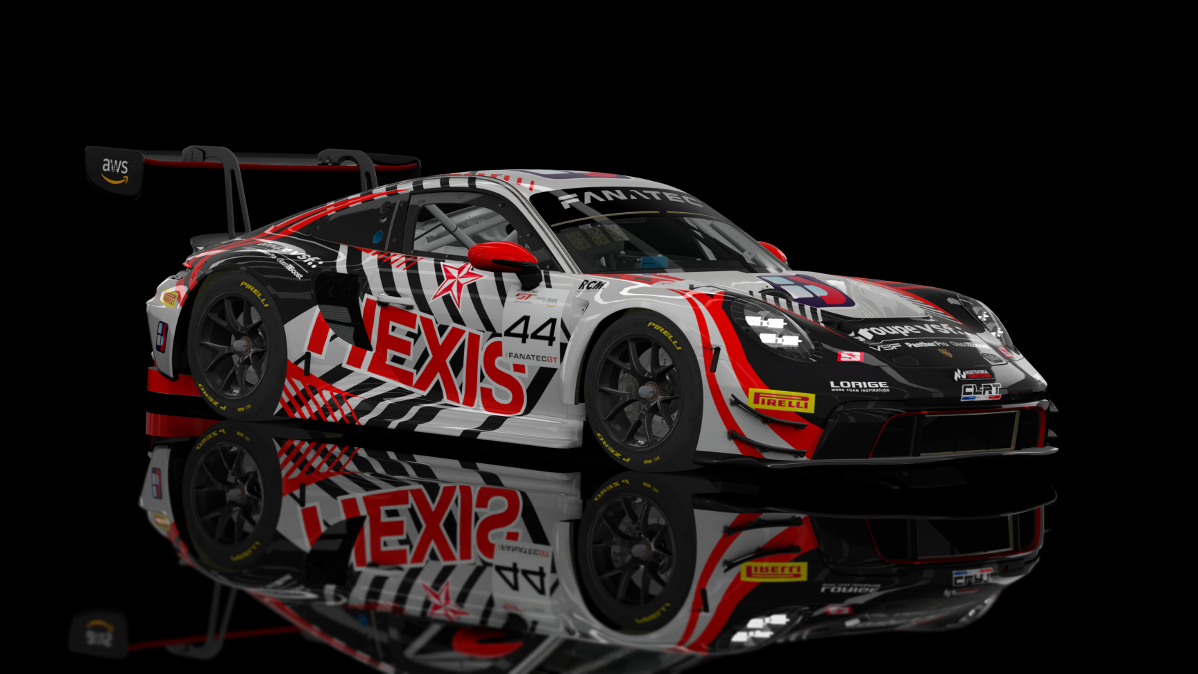 ACF GT3 - Porsche 992 GT3 R 2023, skin 2023 CLRT #44