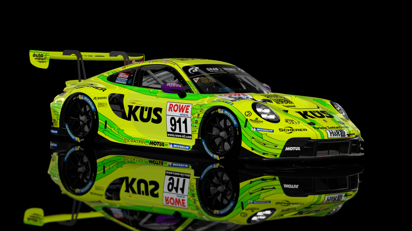 ACF GT3 - Porsche 992 GT3 R 2023, skin 2023 Manthey Racing Grello