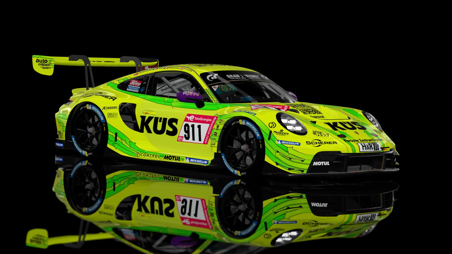 ACF GT3 - Porsche 992 GT3 R 2023, skin 2023 N24 #911 Manthey EMA