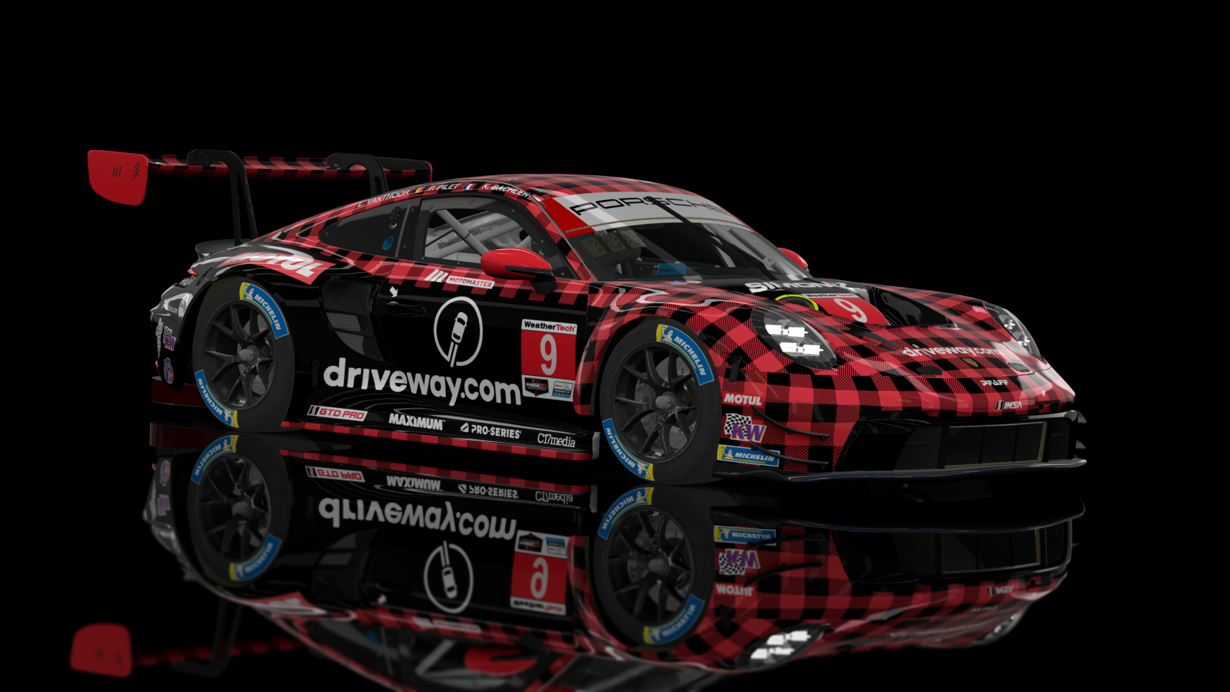 ACF GT3 - Porsche 992 GT3 R 2023, skin 2023 Pfaff Motorsports #9