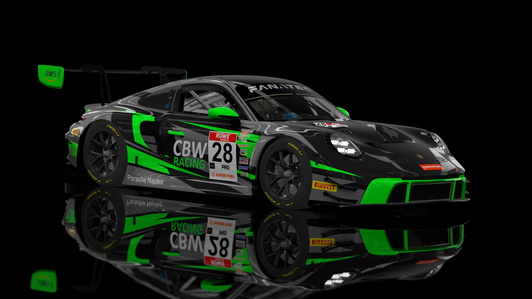ACF GT3 - Porsche 992 GT3 R 2023, skin 2023 RS1 Racing #28