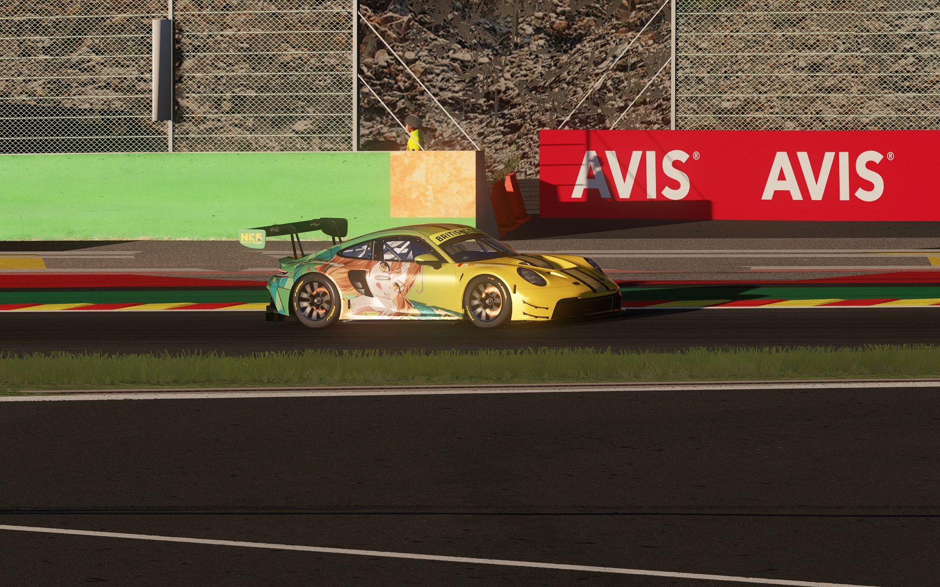 ACF GT3 - Porsche 992 GT3 R 2023, skin PV7XSR_XU76_701
