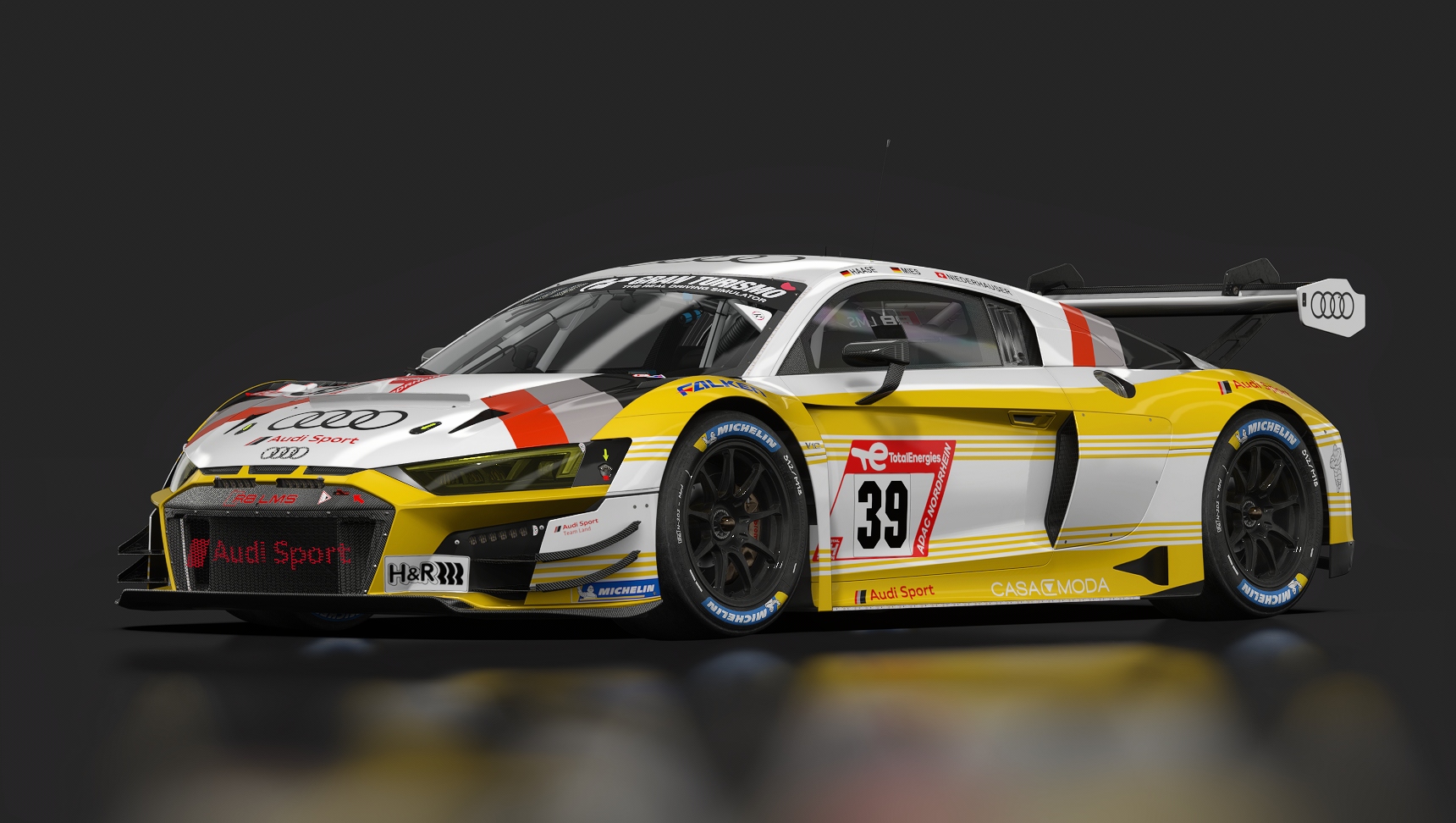Audi R8 LMS EVO II GT3 (TEST VERSION), skin N24_2023_39_Land_Motorsport