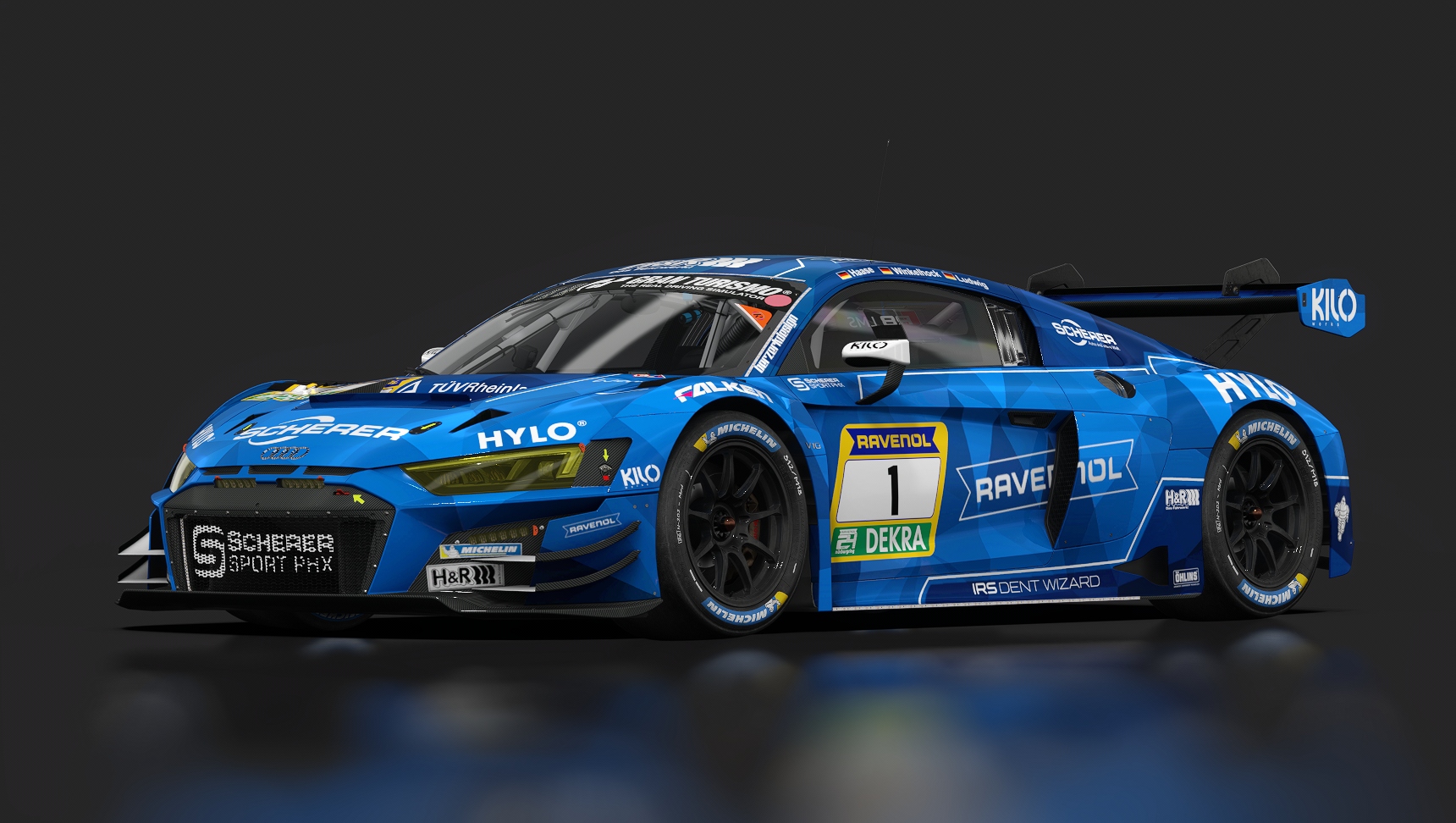 Audi R8 LMS EVO II GT3 (TEST VERSION), skin N24_2025_1_SchererPhoenix