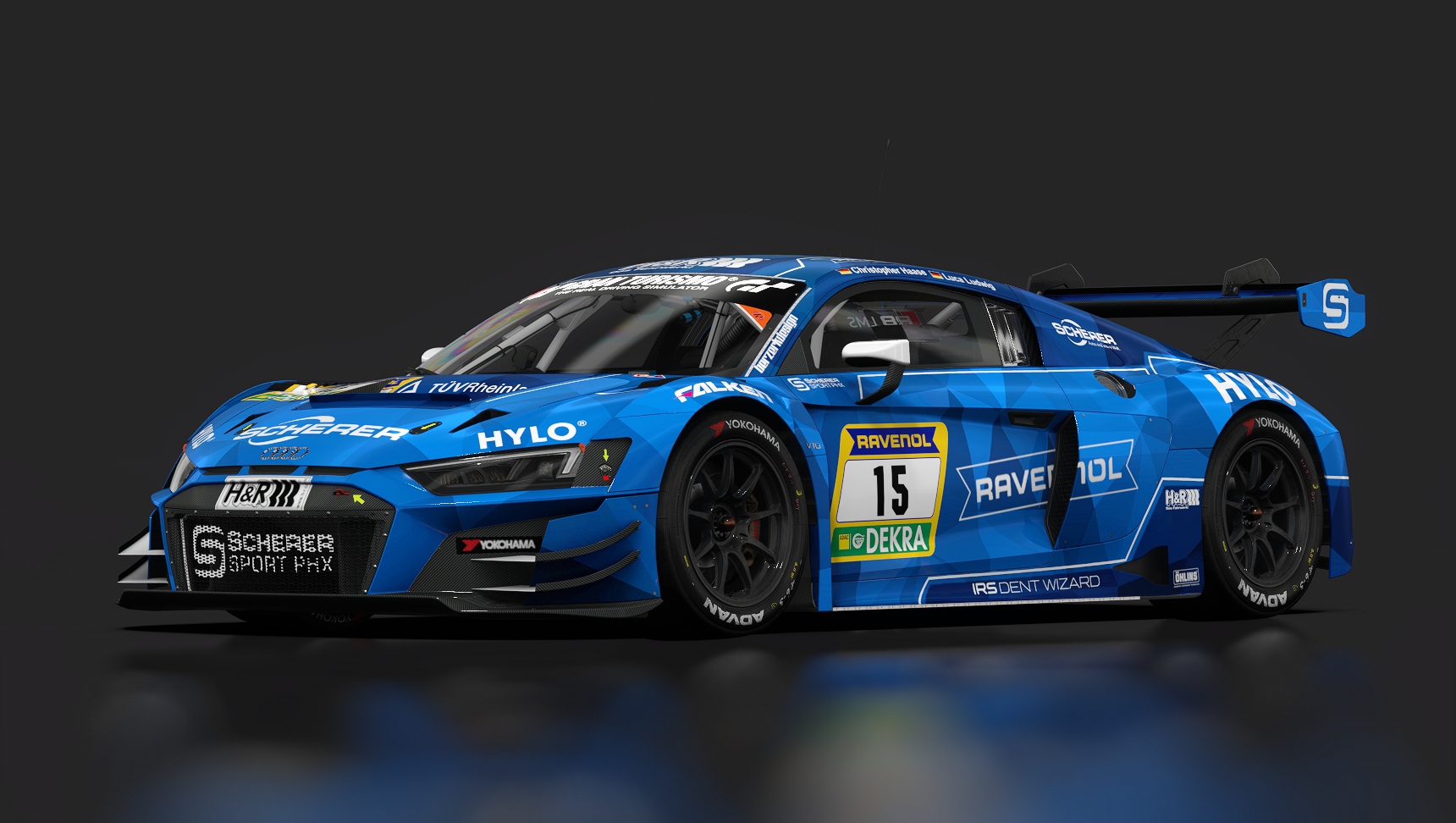 Audi R8 LMS EVO II GT3 (TEST VERSION), skin NLS_2025_15_SchererPhoenix