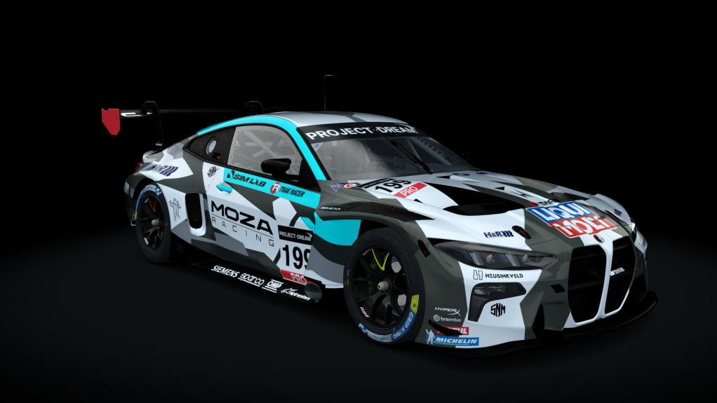 GT-M Bayer i6 Evo, skin 2026 PD GTWC 199 SNM Simsport Blue