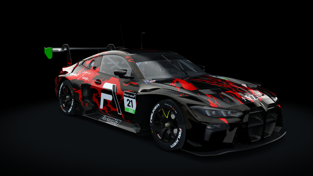 GT-M Bayer i6 Evo, skin BMW M4 #21 FLM GT3 - AM