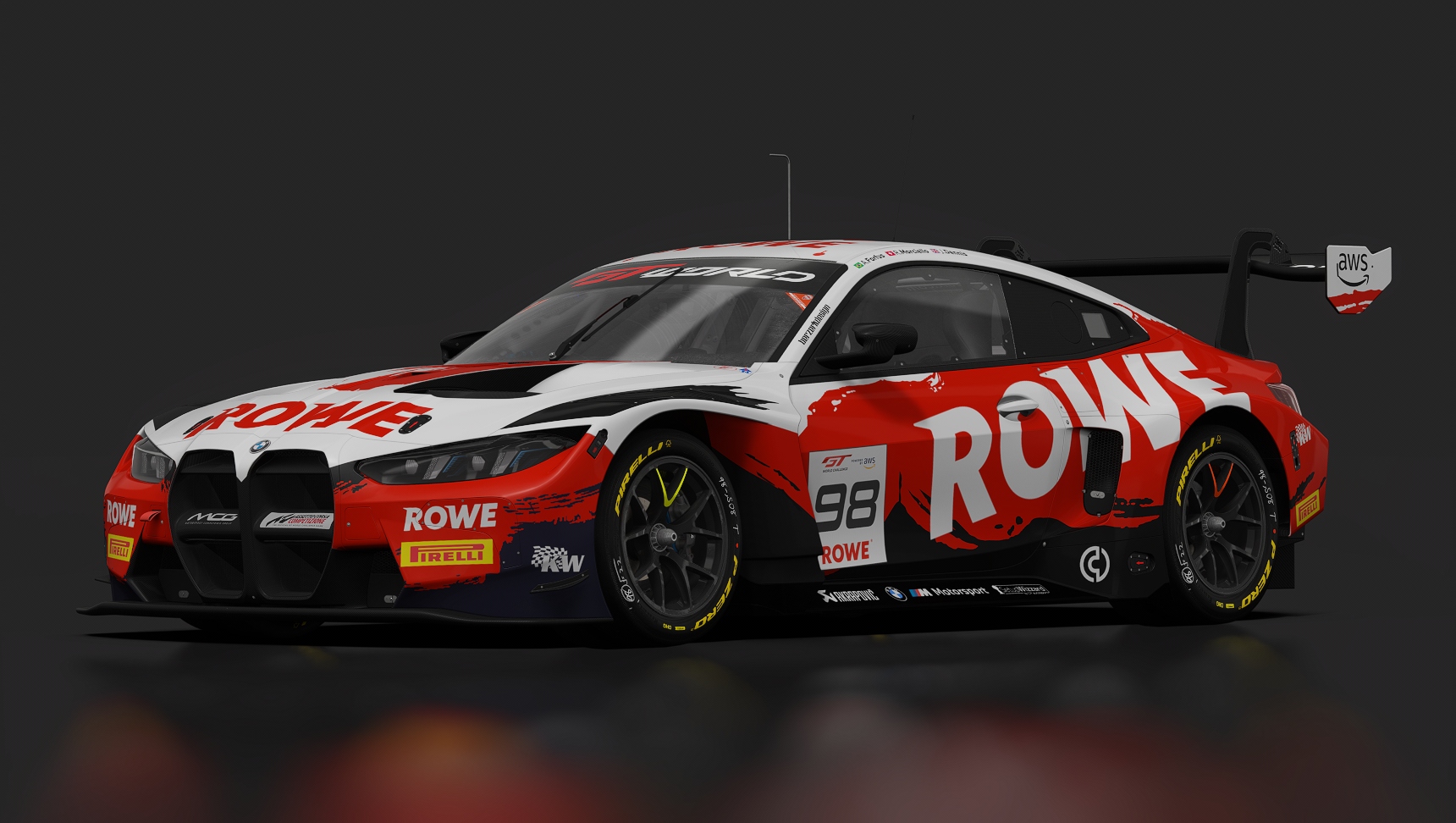 GT-M Bayer i6 Evo, skin GTWCE_2026_98_ROWE_Racing