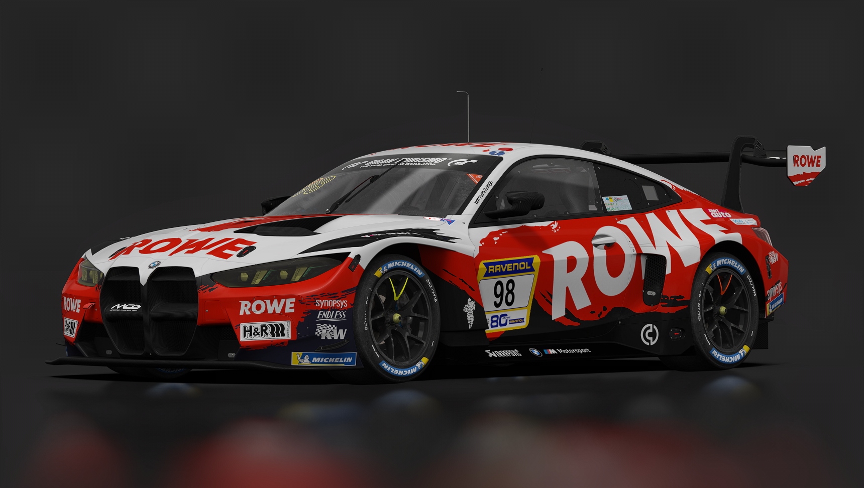 GT-M Bayer i6 Evo, skin NLS_2026_98_ROWE_Racing