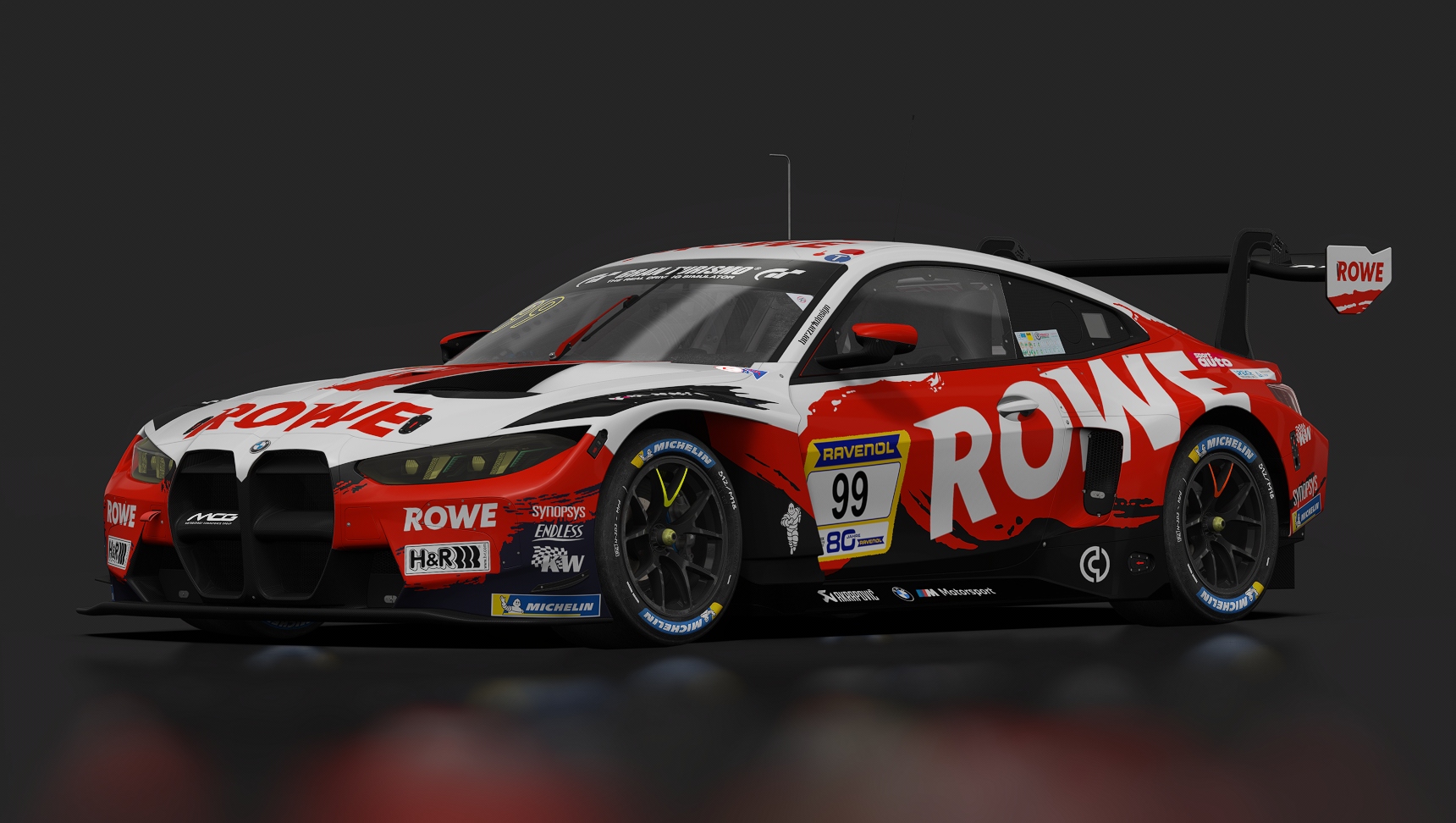 GT-M Bayer i6 Evo, skin NLS_2026_99_ROWE_Racing