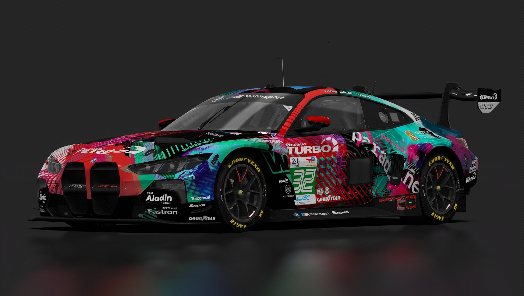 GT-M Bayer i6 Evo, skin WEC_LM_2026_32_WRT